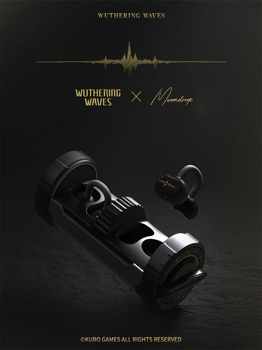 Wuthering Waves X MOONDROP U.C.T.S. OWS Ohrclip-Kopfhörer Bluetooth 6.0 Ohrhörer LHDC-V HiFi-Übertragung KI-Geräuschunterdrückung