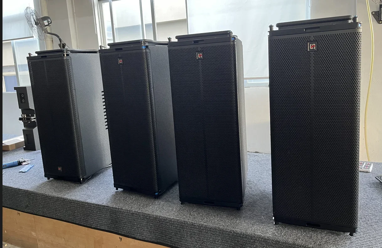 Lase Sound Line Array System Double 12 Inch Line Array Active Line Array Speaker Outdoor Concert Sound System