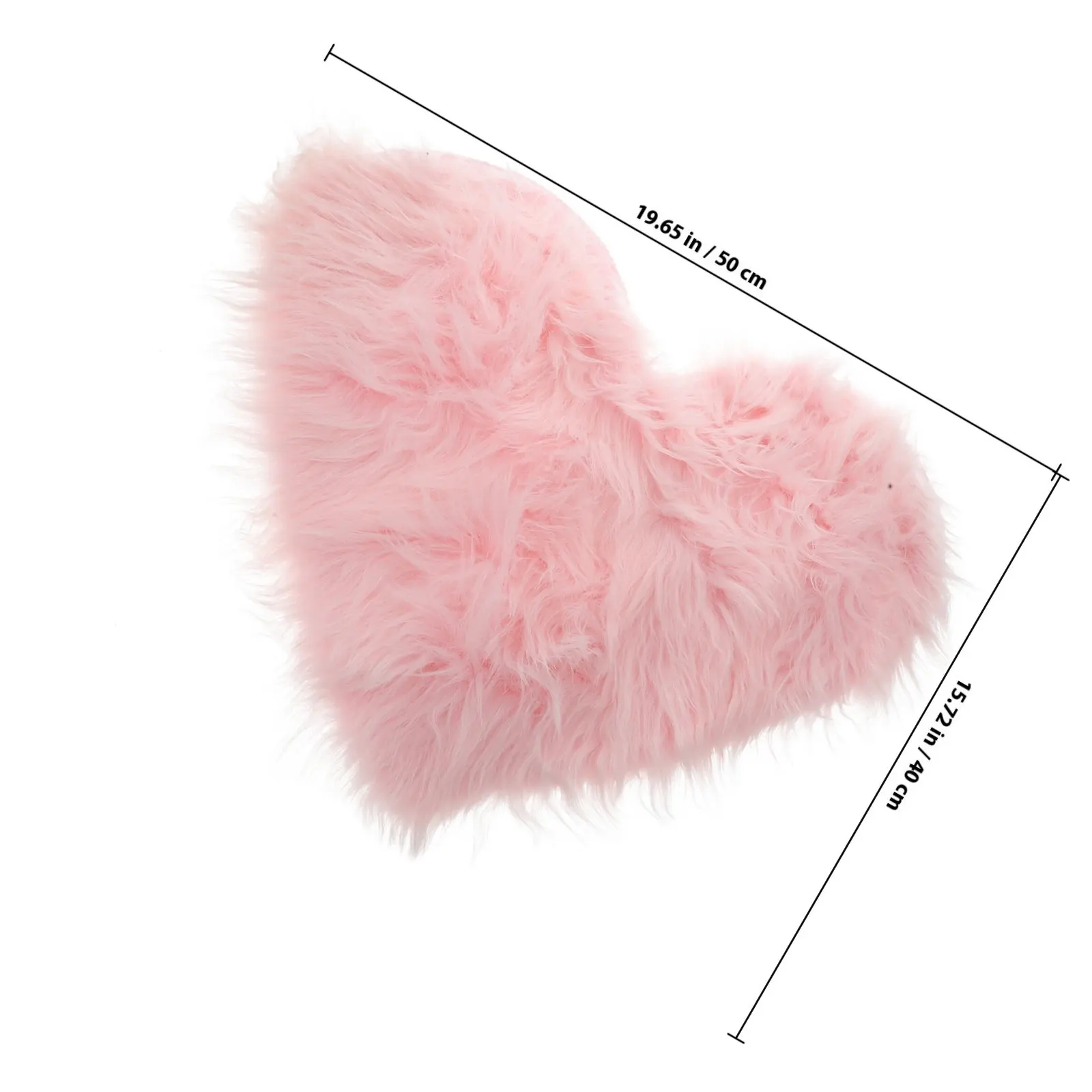 Heart Shaped Manicure Display Mat Soft Premium Background Prop for Jewelry Nail Art Photography Salon Decor Chic Nail Art