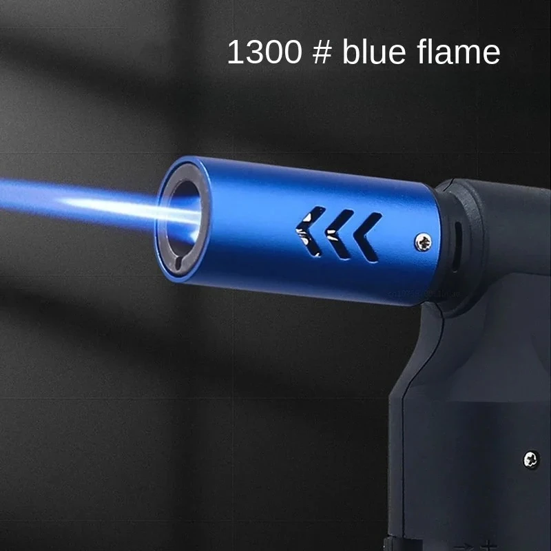 HONEST الغاز جت البيوتان ولاعة السيجار يندبروف المطبخ شواء المعادن مجوهرات شعلة لحام للتخييم في الهواء الطلق #3