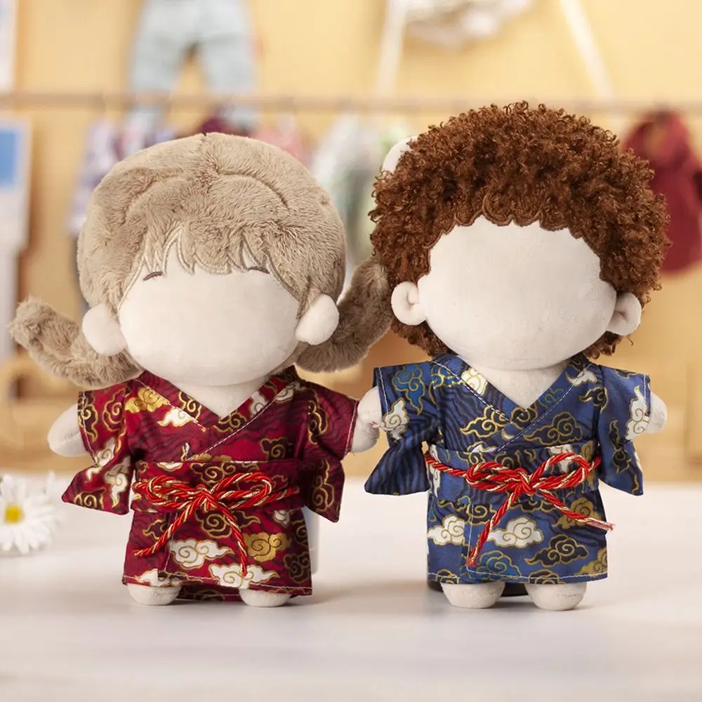 20CM Doll Clothes Japanese Kimono Idol Doll Clothing Suit DIY Handmade Decoration Toy Accessories