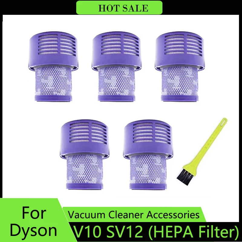 

Washable Filter Hepa Unit for Dyson V10 SV12 Cyclone Animal Absolute Total Clean Vacuum Cleaner Filters Spare Parts Accessories