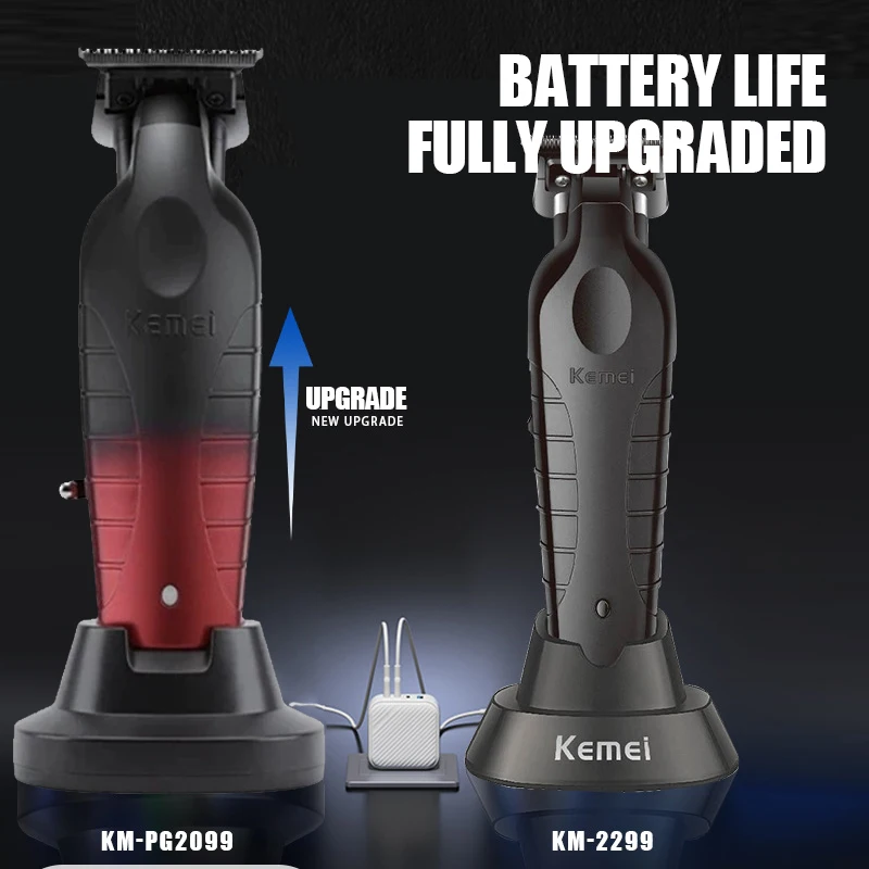 脱毛機( máy triệt lông) Kemei Electric Hair Clipper KM-2299D with Base Electric Thruster