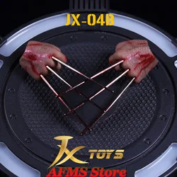 JXtoys JX-04 1/6 Men Soldier Wolverine Hand Shape Wolverine Claw Cosplay James Howlett Logan Prop Fit 12Inch Action Figure Model