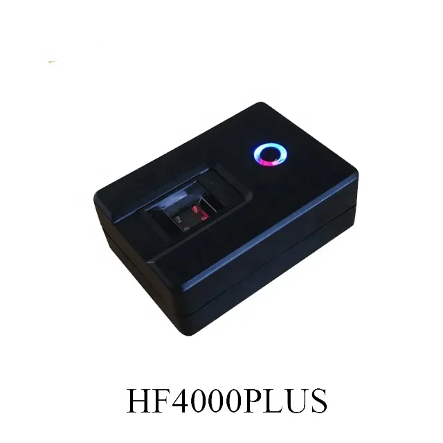 HF4000plus Free SDK Wireless Bluetooths FBI certificate Finger Detection Fingerprint Scanner for Telecom