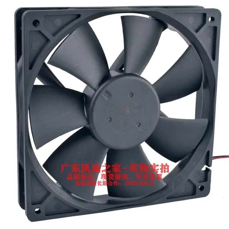 Original Delta Double Ball Bearing AFB1312M 13525 135MM Fan 13.5CM computer server case  Cooling fan 12V 0.38A with 2pin