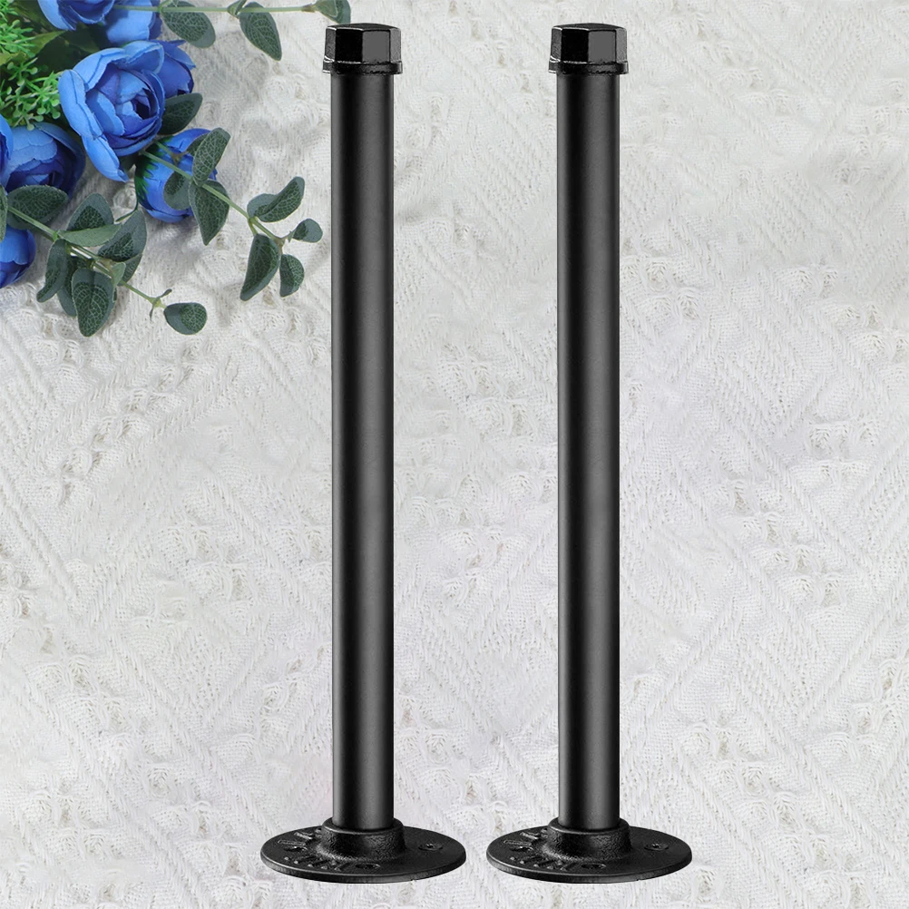 

Wall Floating Shelf Bracket Drying Rack Support Black Iron Brackets Premium Material Durable Easy Install Home Office Suitable