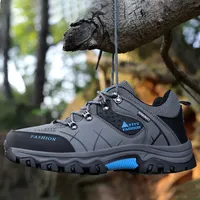 Outdoor Men Hiking Shoes Anti Slip Climbing Trekking Hunting Sneakers Athletic Walking Running Shoes Breathable Casual Shoes