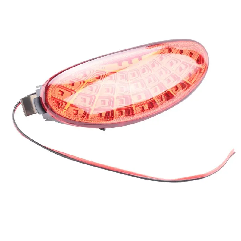 For 206 206CC Car LED Rear Bumper Light With Light Bulb Parking Warning Light Reflector Taillights 6351K5 Replacement-A5