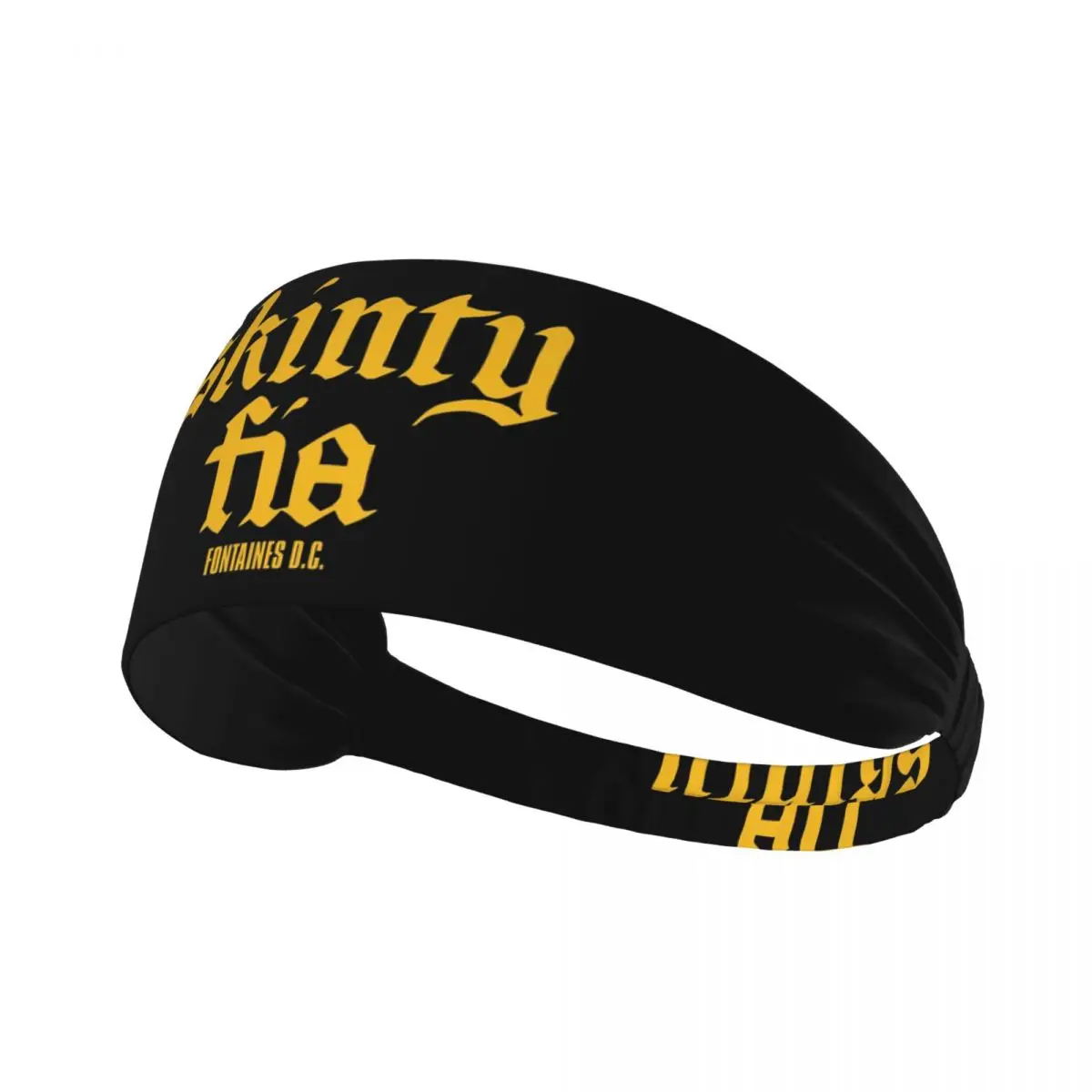 

Custom Fontaines DC Merch Skinty Fia Sweatband for Men Women Wicking Moisture Sports Sweatband Gym Yoga Running