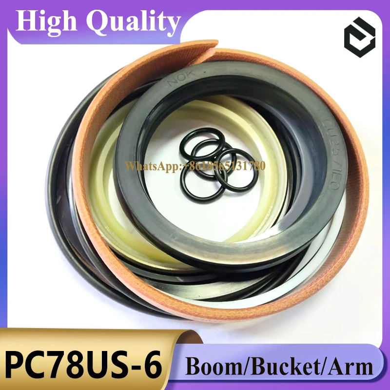 

PC78US-6 Boom Bucket Arm Seal Pump Seal Swing Motor Seal Travel Motor Seal Center Joint Seal Control Seal joystick Adjuster