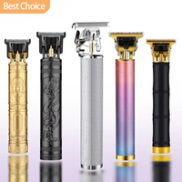 2025 New Vintage Electric Hair Trimmer for Men - Portable USB Fast Charging Precision Cutting Hairdressing Clipper Grooming Kit