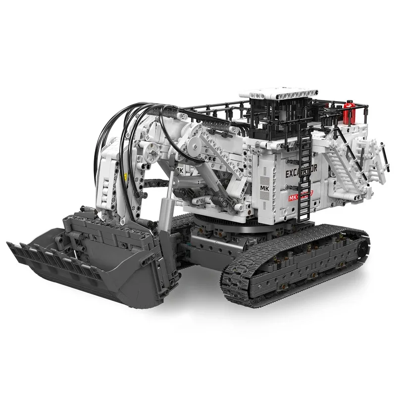 

MOLD KING 17067, гидравлический гусеничный экскаватор, строительный блок, технический экскаватор 6060, набор кирпичей для мужчин и взрослых