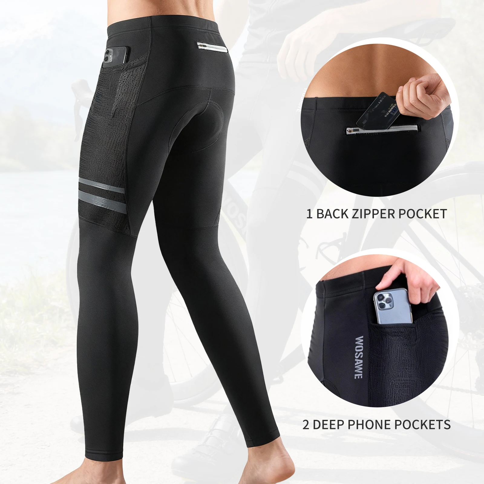 WOSAWE Herren Fahrradhose Wint – Mountain Biking Trousers Bewertung und Preis