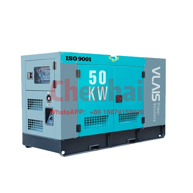 

3 phase 30kva 50kva 65kva 75kva silent type diesel generator with 200 gal fuel tank for sale in Saipan Northern Mariana Islands