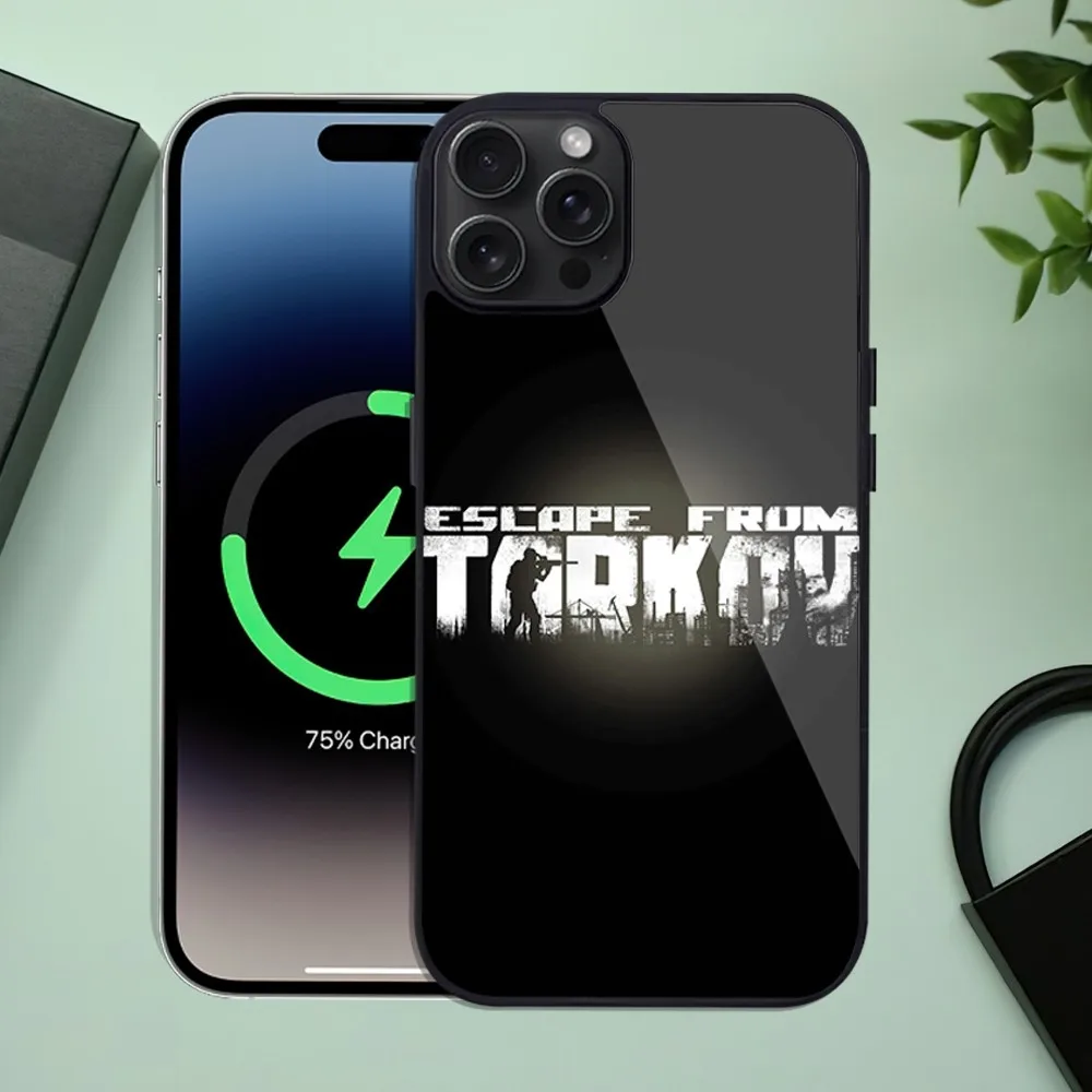 Game Escape From Tarkov Phone Case For iPhone 11 Mini 12 13 Max 14 Plus 15 Pro Magesafe Magnetic Shell