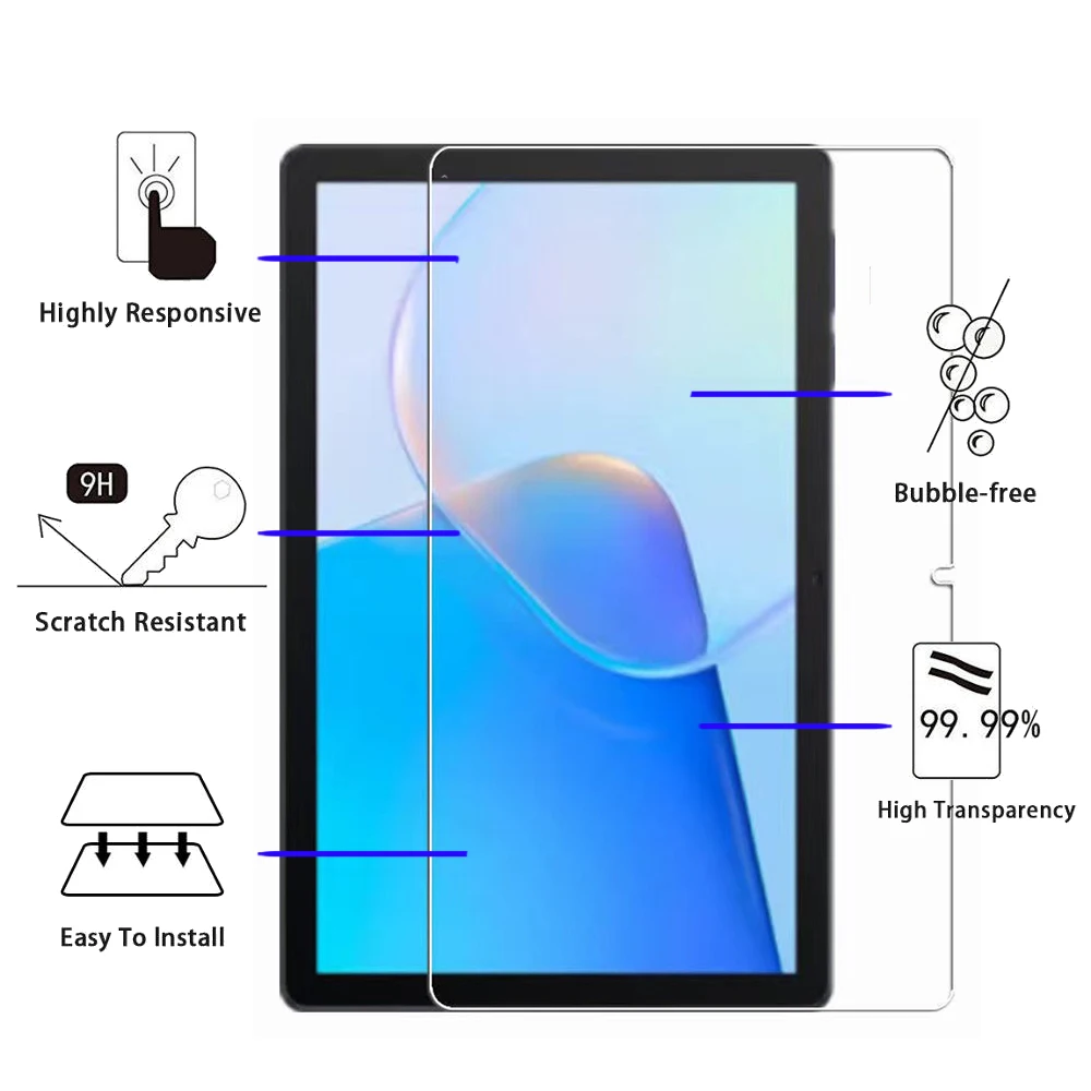 9H Tempered Glass Screen Protector For Huawei MatePad SE 10.1 inch 2022 Ags3K-W20 Ags3K-AL20 protective film For Matepad SE 10.1