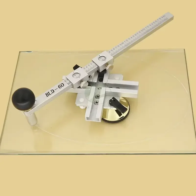 2026 Latest Circular Glass Cutting Tool Dual Purpose Notching and Elliptical Processing Tool for Tempered Glass DIY Craft and