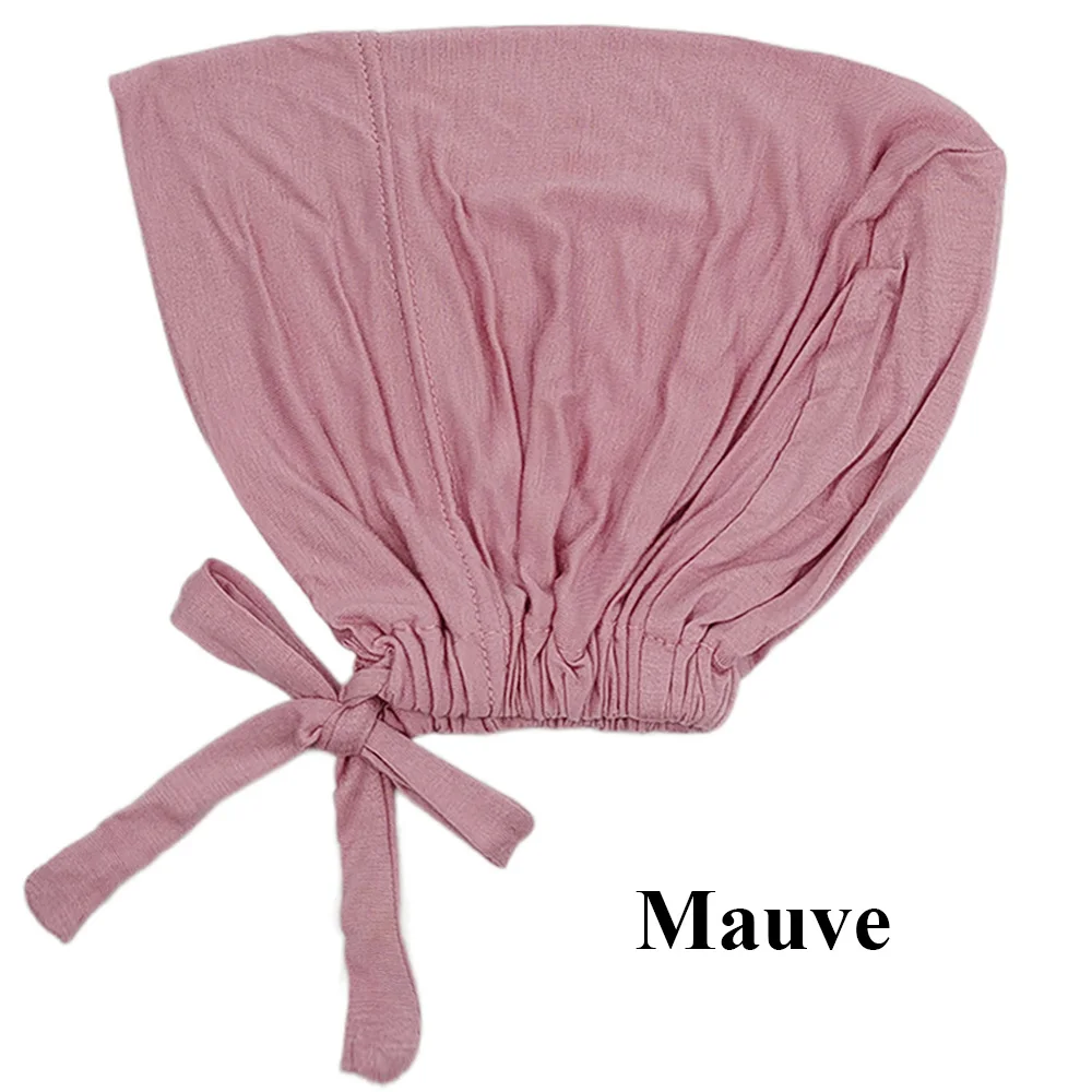 Neue Weiche Modale Muslimischen Turban Hut Innere Hijab Caps Islamischen Underscarf Motorhaube Indien Hüte Weibliche Headwrap Turbante Mujer