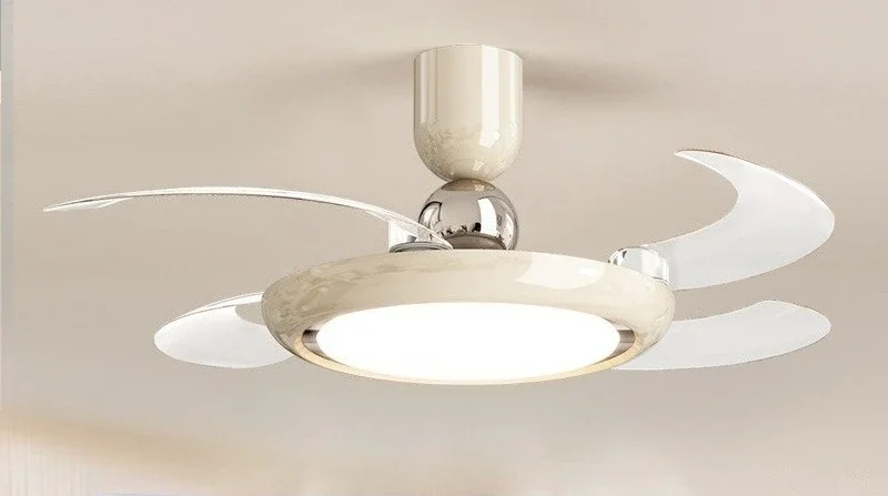 

Invisible fan light, home smart restaurant eye protection bedroom fan