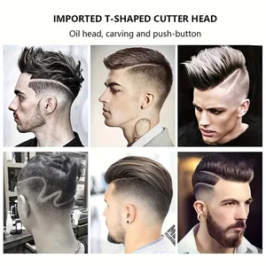 Wiederaufladbarer Haarschneider für Friseure, Große Klinge, Professioneller Elektrischer Haarschneider, Haarschneidemaschine für Männer, Elektrischer Clipper – Detail 5