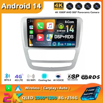 Android 14 Gps Navigatie Voor Jac T6 T8 2015 2016 2018 2022 2021 Auto Radio Dvd-Speler Headunit Stereo Carplay Auto 360 Camera 4G