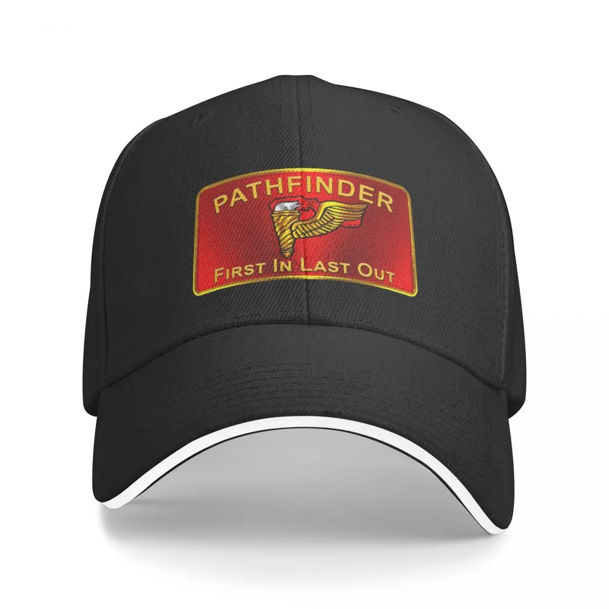 Pathfinder “First In, Last Out” Baseball Cap Uv Protection Solar Hat Luxury Cap Baseball For Men Women's