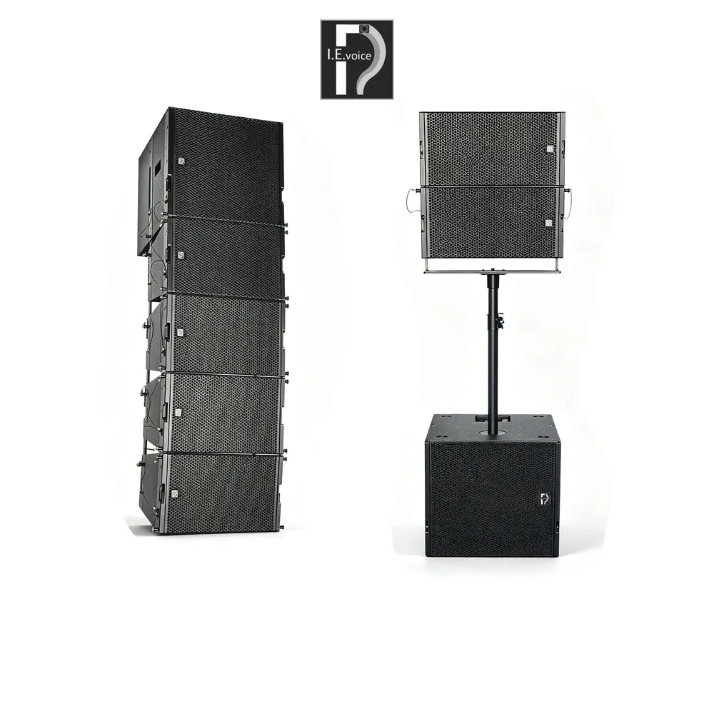I.E.voice SUB115 OEM/ODM Custom Birch Plywood & Metal Construction Ultra-Low Frequency Single 15-inch Rigged Line Array Speaker