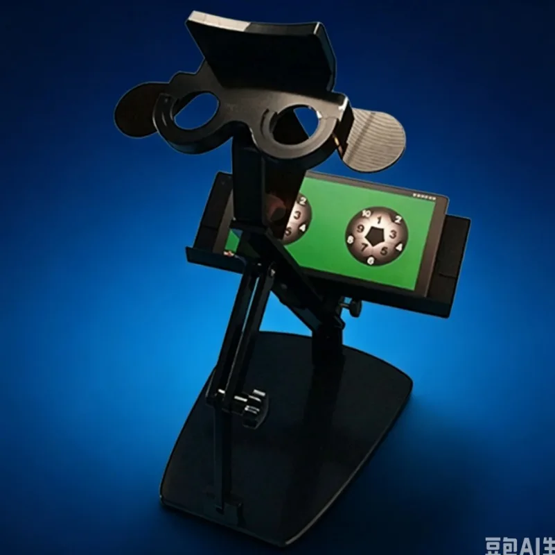 Stereoscopic Variable Prism Trainer Orthoptic Visual Training Device for Amblyopia Squint Strabismus Therapy