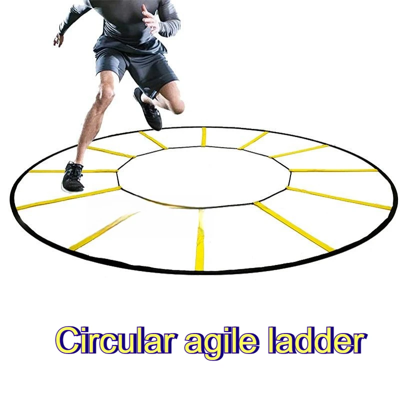 

Rotundity Football Training Agile Ladder Beginner Agile Steps Ladder Stable Footballs Trainer Professional Auxiliary Equipment