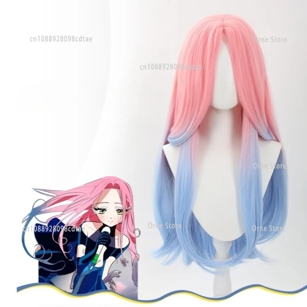 

Аниме Alien Stage Mizi, парик для косплея, разноцветный унисекс, термостойкие синтетические волосы, парик на Хэллоуин, Рождество, подарок