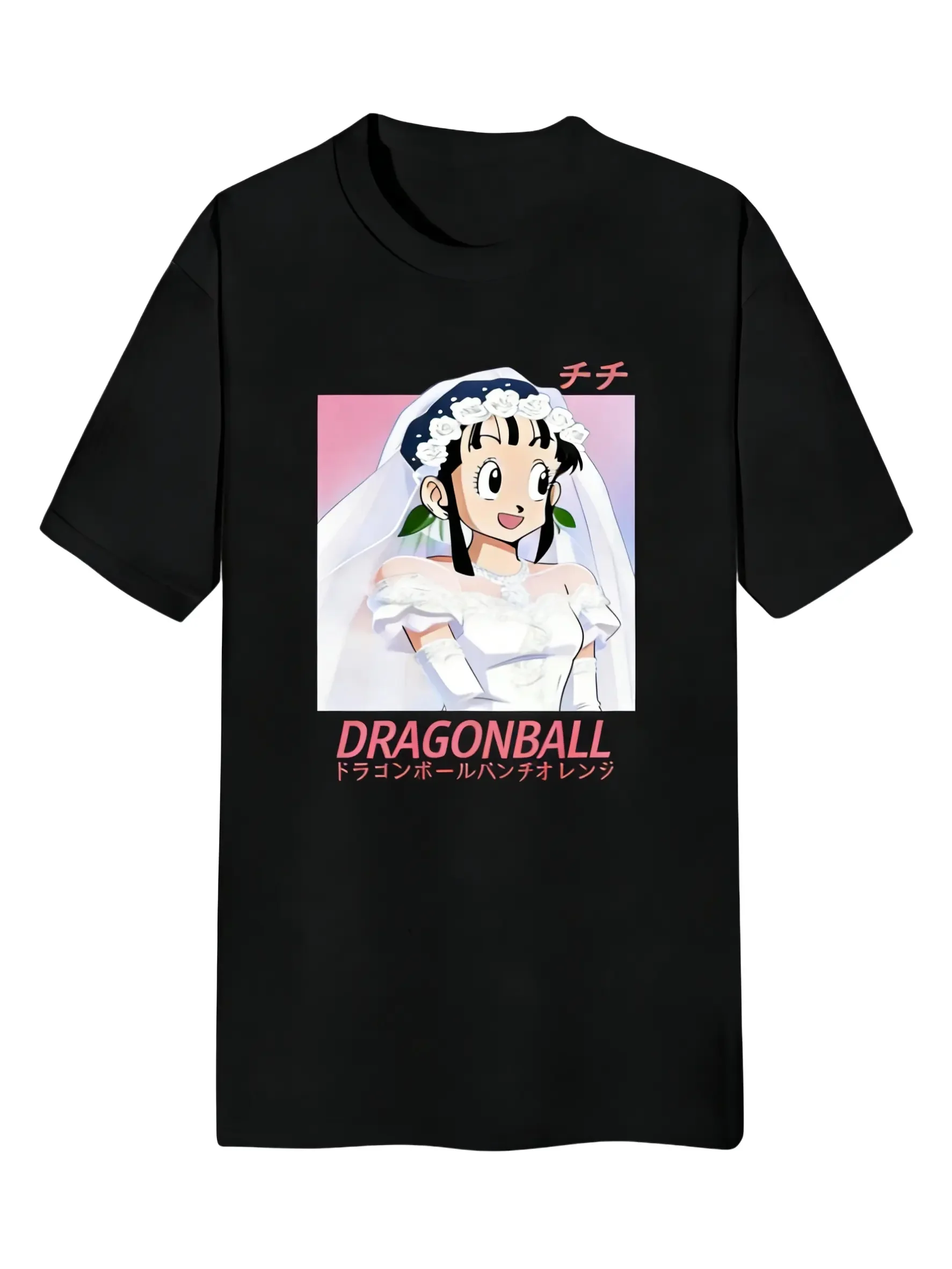 2026 New Hot Summer Dragon Ball Wedding Couple Goku ChiChi Wedding Print Tees for Newlyweds Tops for Anniversary