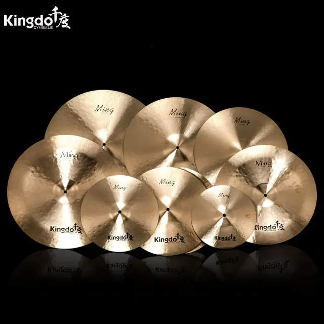 

Kingdo High Quality 100% Handmade B20 Cymbals Ming Series Sets