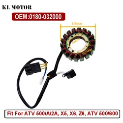 Bobina de estátor magnético de 12V, accesorio para CF, CF500, CF, 500, X5, UFORCE 500, 196S-C, 196S-B, U6, X6, CF188, Parte N. ° 0180-032000