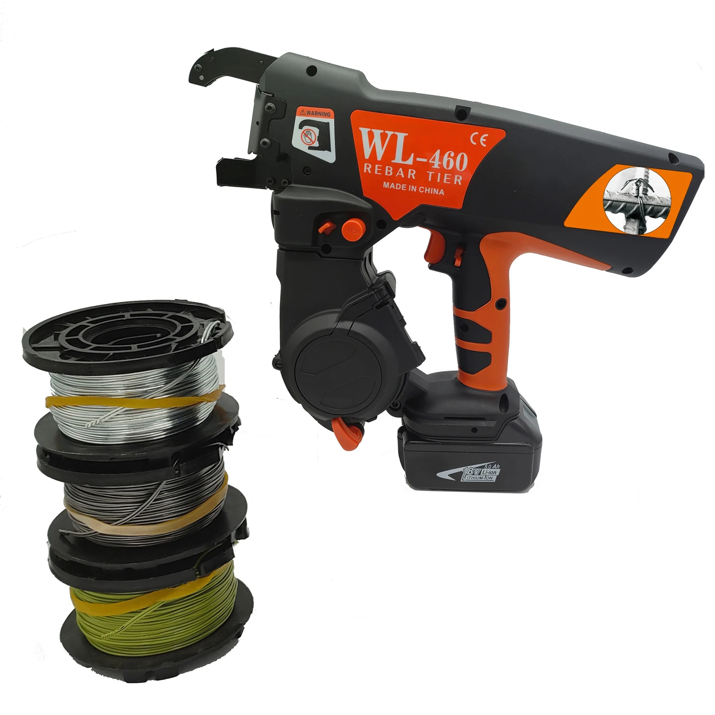 

Популярный переплетный галстук, пистолет для связывания арматуры, электроинструменты, американские/европейские строительные аксессуары WL-460, гарантия 1 год, OEM