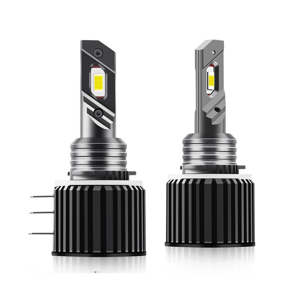 2Pcs 30000LM H15 LED Headlight Bulbs Canbus H15 LED High Low Beam Driving Lights DRL Lamp