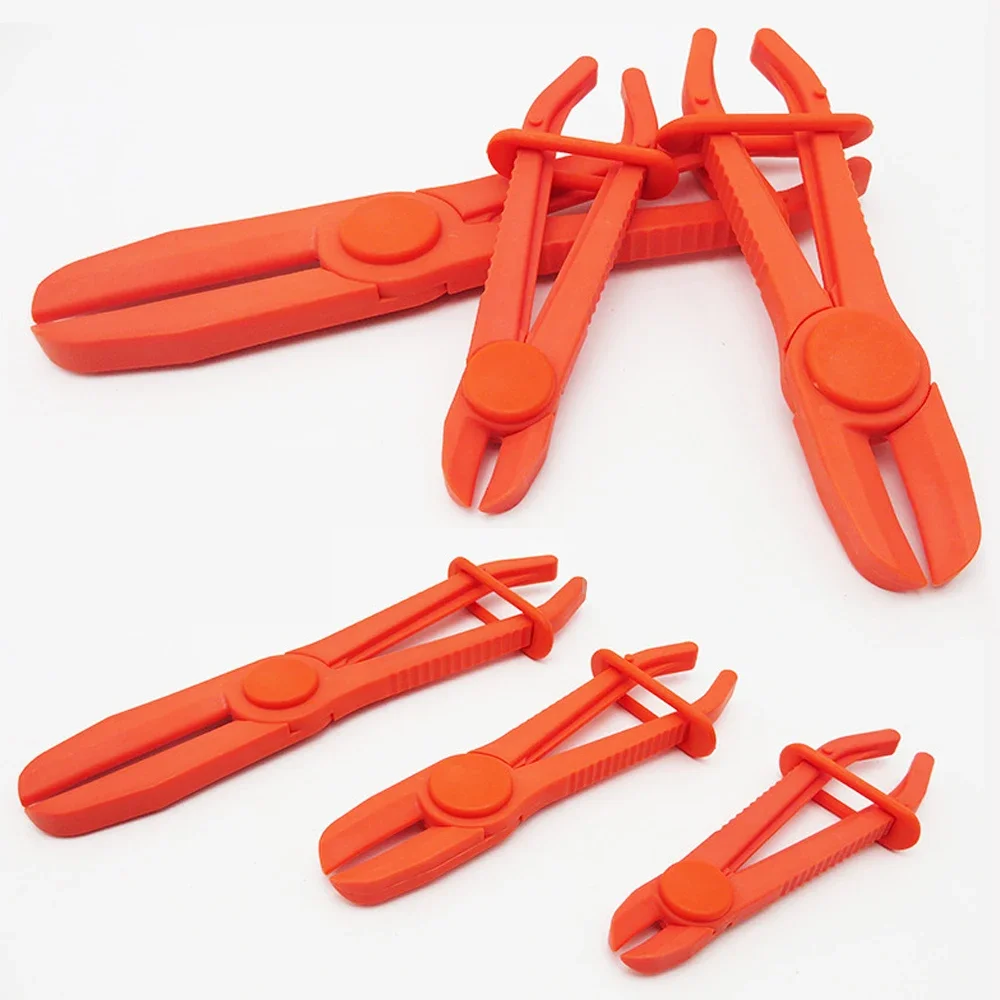 3Pcs/Set Nylon Hose Clamp Tool Set Brake Fuel Water Line Clamp Plier Hands Free Tool Car Repair Tools Hose Pliers