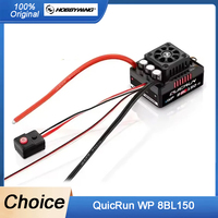 HOBBYWING QuicRun WP 8BL150 G2 3-6S 150A Brushless ESC for 1/8 RC Model Car LCD LED ESC Program Card Buggy Accessories