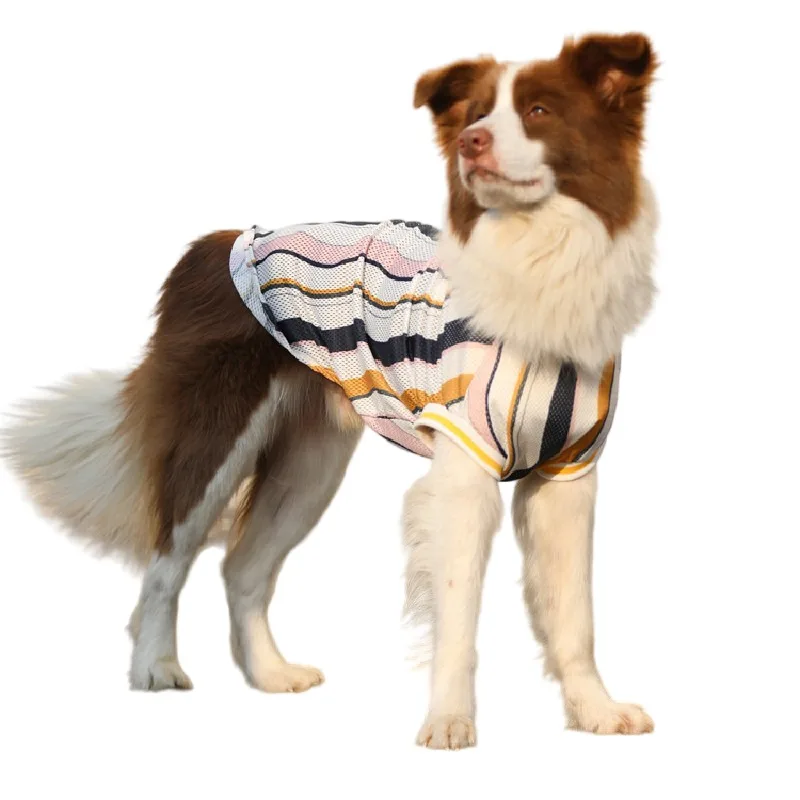 

Summer Dog Vest Big Large Dog Clothes Shirt Poodle Border Collie Dobermann Weimaraner Husky Samoyed Golden Retriever Clothing