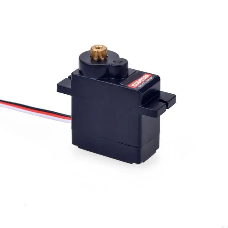 Servomotor pequeño grado industrial con respuesta velocidad servo digital engranaje metal fuerte para uso en y