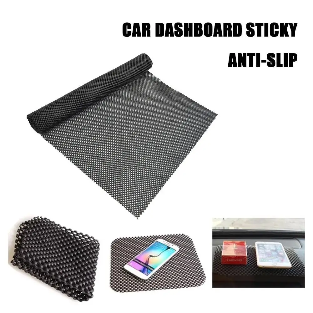 For Phone Sunglasses Holder Car Dashboard Sticky PVC Mat Mobile Phone Anti Slip Pad Dashboard Auto Supplies Car Styling Interior