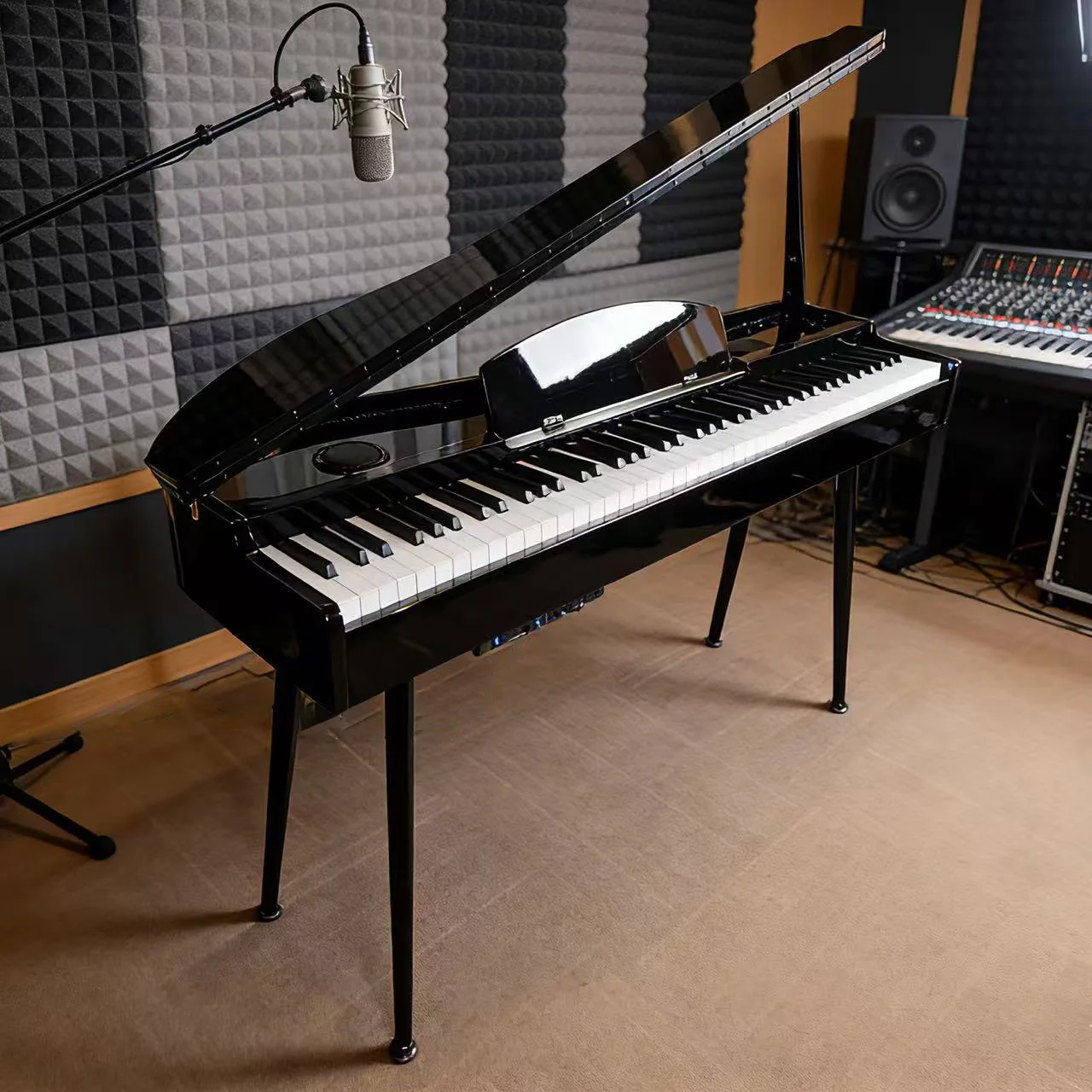 

Цифровое электронное пианино Beisite B-86 ODM/OEM, профессиональная цифровая клавиатура с утяжеленными клавишами, пианино-фортепиано для начинающих