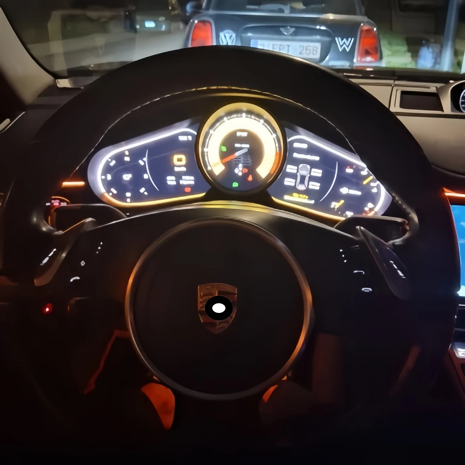 

12,3-дюймовый ЖК-дисплей для Porsche Panamera 2010-2016 годов, цифровая приборная панель с CarPlay, экран для приборной панели, инструментальная панель