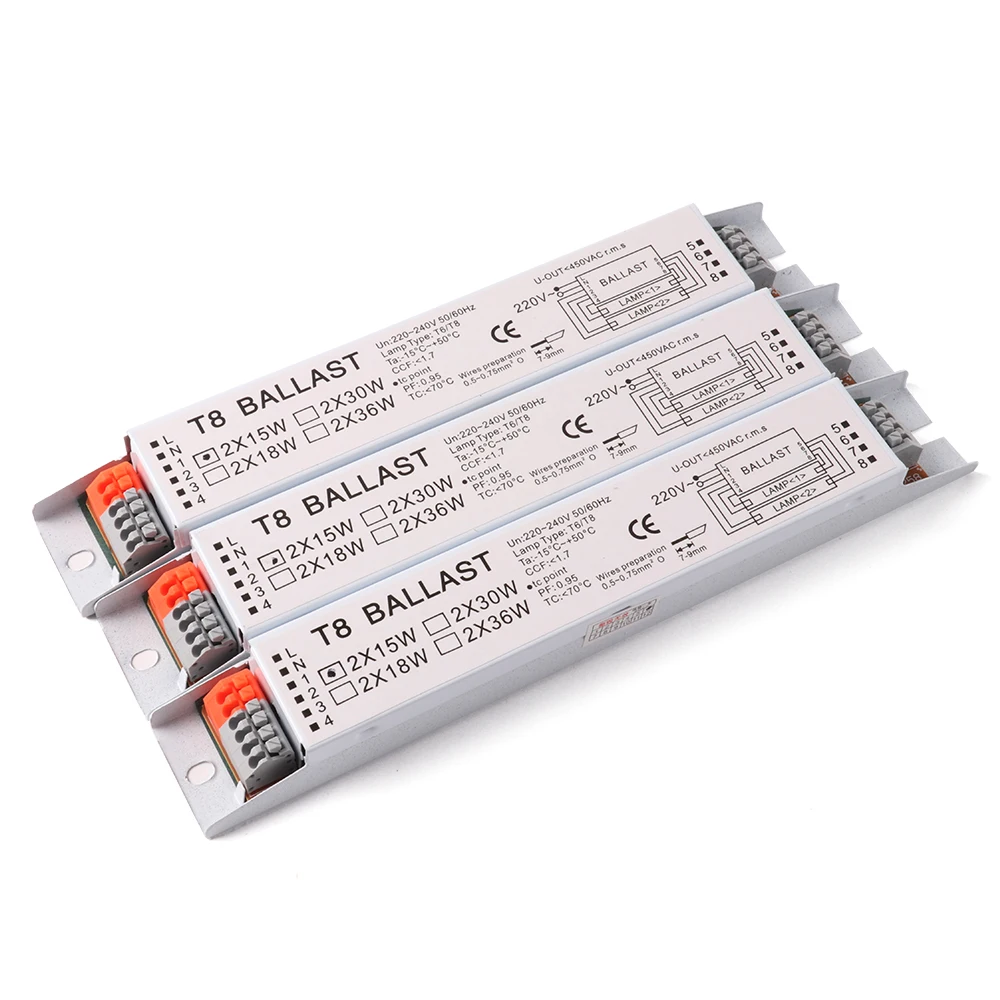 T8 220V 36W 40W Electronic Ballast For Aging Lamp Lampsia