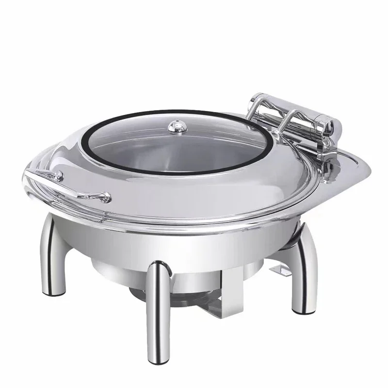 Stainless Steel rose gold chafing dish food warmer chaffers chafing dish buffet Stove Metal Chafing Dish rose gold