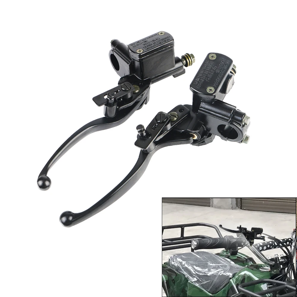 Universeller Hydraulischer Bremshebel für 50cc-250cc Dirt Bike ATV Quad Links Rechts Zylinder Motorrad Kupplungshebel Pumpe