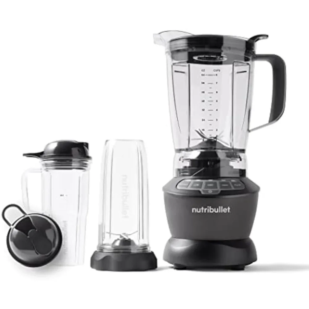 NutriBullet ZNBF30500Z Blender Combo 1200 Watt, 1200W, Dark Gray