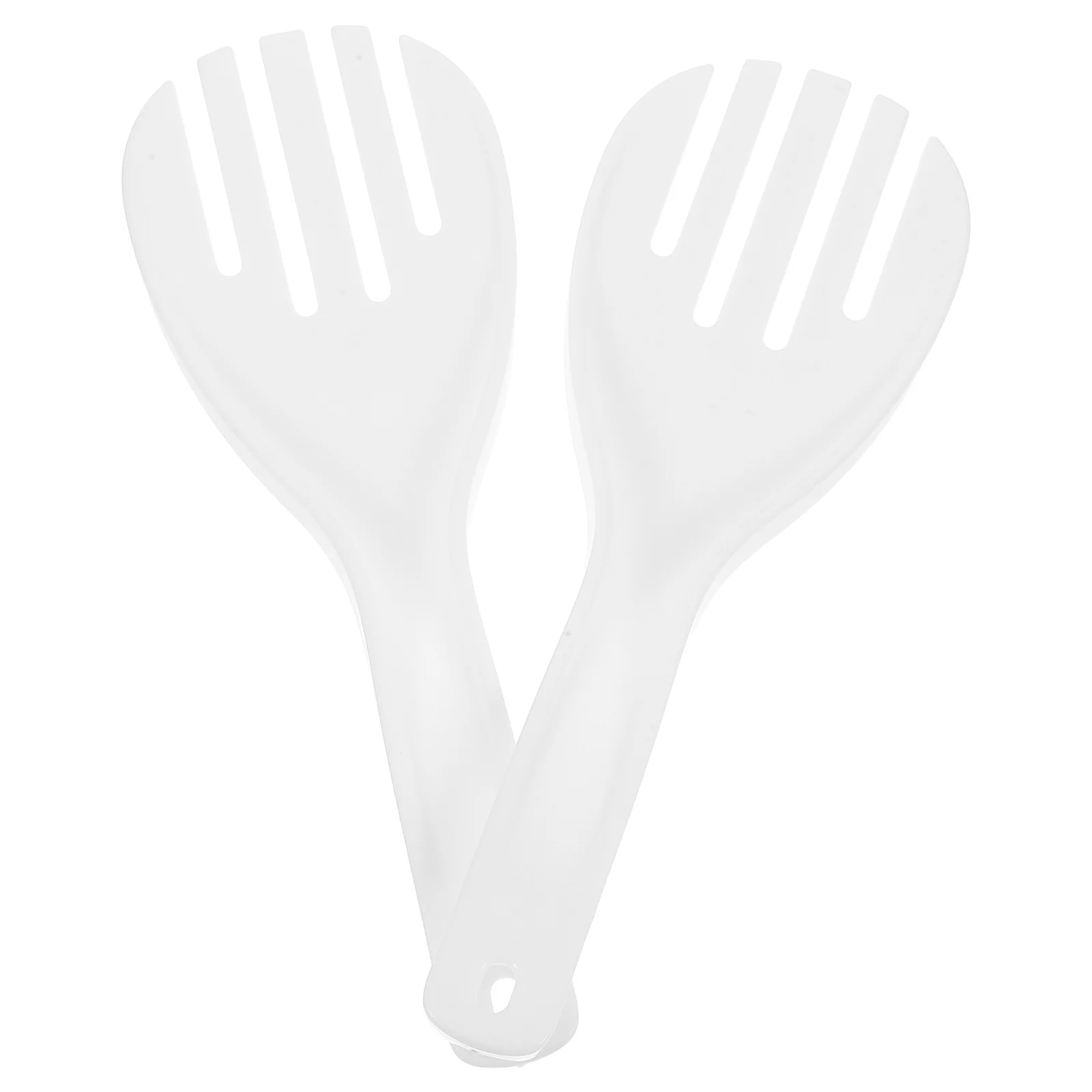 

2Pcs Nonstick Rice Ladles Thickened Plastic Scoop Heat Resistant Kitchen Serving Utensils for Cafeterias Restaurants