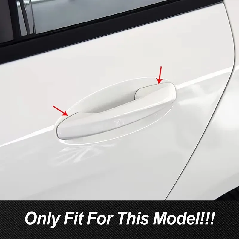 Car Door Bowl Cover Decoration Trim Stickers For Mercedes Benz A Class W177 A180 A200 CLA C118 2019-2021 Exterior Accessories