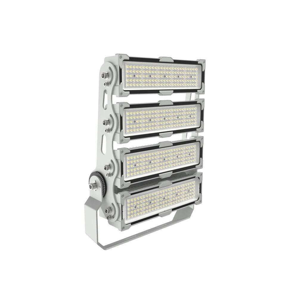 High Power 320W IP67 Waterproof High Mast Industrial LED Flood Lights with 5-Year Warranty 48000 Lumens 30-120 Beam Angle
